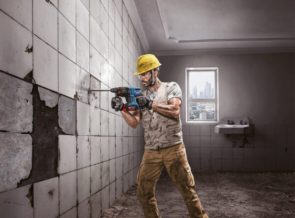 Bosch Cordless Rotary Hammer Battery Powered 18V Gbh 180-Li