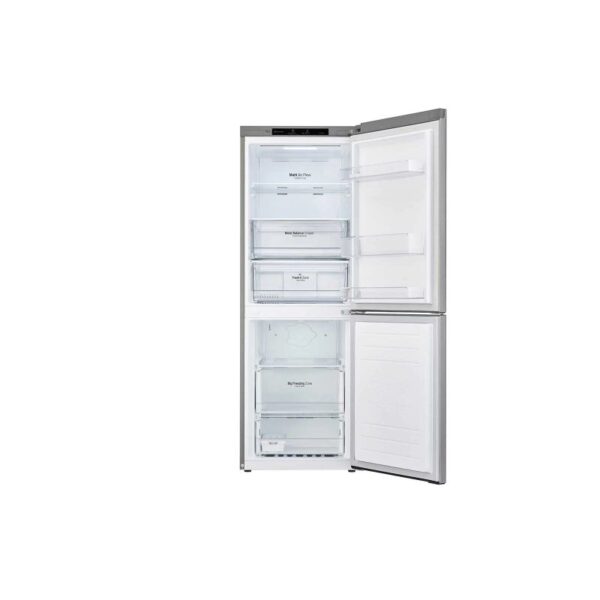 Lg Refrigerator 335L Bottom Freezer Double Doors Silver Gc-B369Nljm