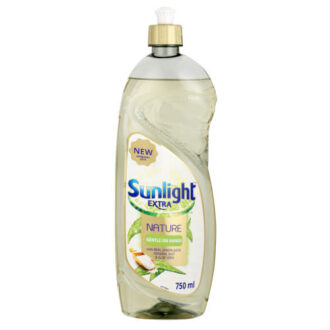 Sunlight Dishwashing Liquid 750ml Natural (Pack of 5Pcs)