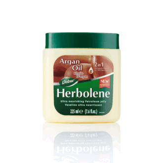 Dabur Herbolene Petroleum Jelly Enriched With Argan And Vitamin E Helps In Glowing Skin 225Ml (Pack Of 3)