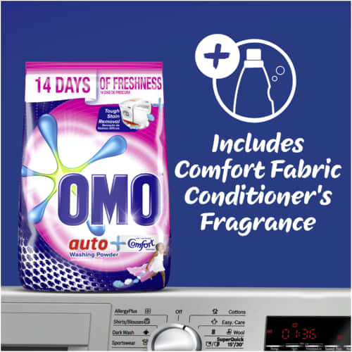 Omo Machine Wash Auto Comfort Detergent 3Kg