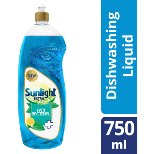 Sunlight Dishwashing Liquid 750Ml Anti Bacterial
