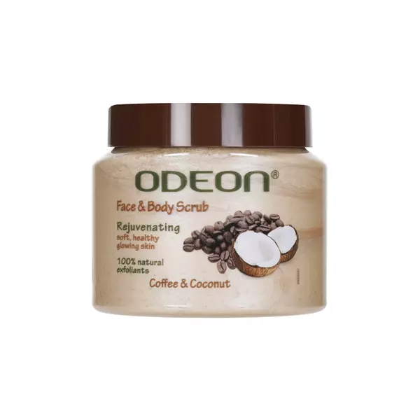 Odeon Face &Amp; Body Scub Rejuvenating, Natural Detox, Whitening, Extra Nourishment, Refreshing, Natural Nourishment, Blemish Free 300Ml