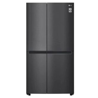 Lg Refrigerator 664 Ltr, Side By Side, Premium Black Gc - B257Kqjw