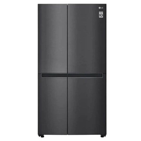 Lg Refrigerator 664 Ltr, Side By Side, Premium Black Gc - B257Kqjw