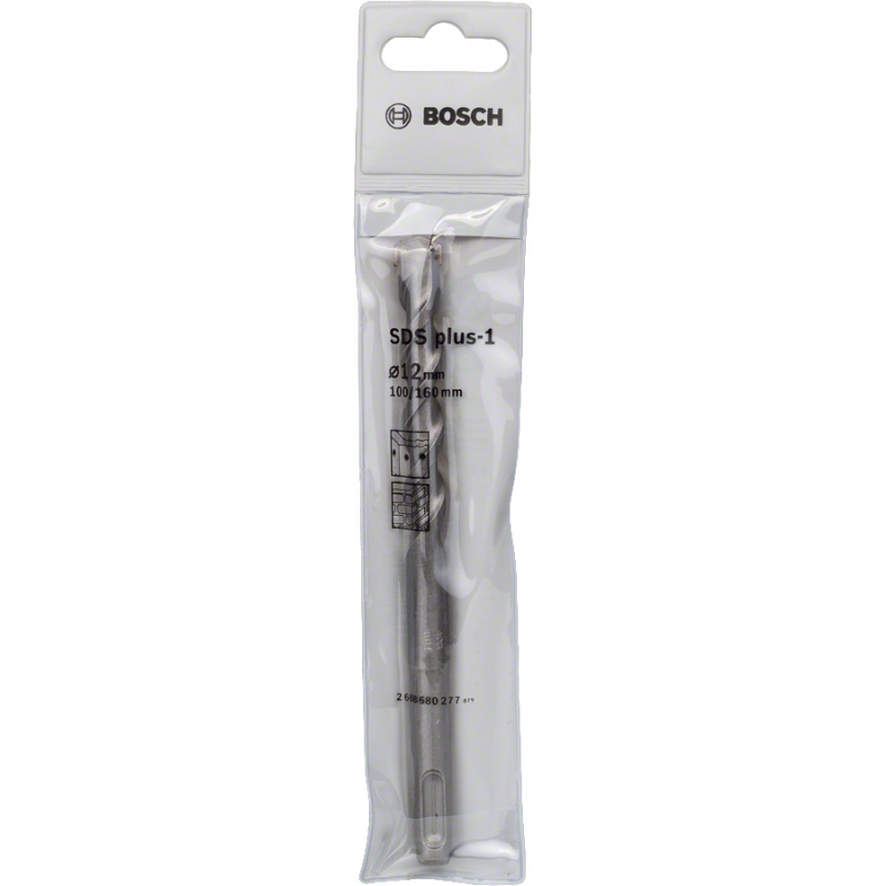 Bosch Sds-Plus Hammer Drill Bit 1 X 12 X 100 X 160Mm 2608680277