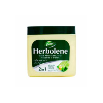Dabur Herbolene Petroleum Jelly Enriched With Aloe Vera And Vitamin E For Dry And Rough Skin 225Ml (Pack Of 3)