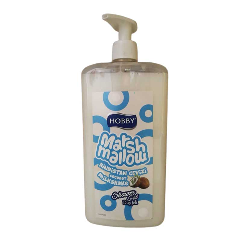 Hobby Body Wash 1L Marshmallow Coconut Pack Of 2