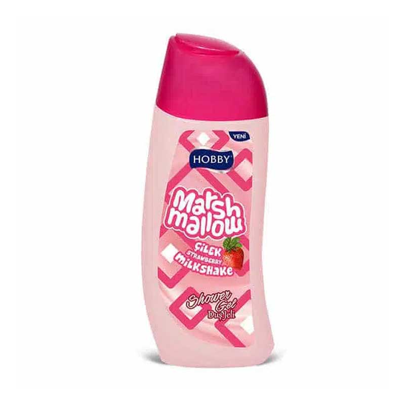 Hobby Body Wash Marshmallow Strawberry 500Ml (Pack Of 3)
