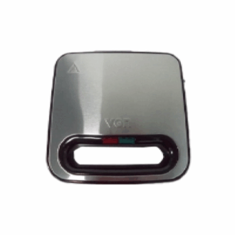 Von Sandwich Maker 2 Slice 750W With Non-Stick Coating, Stainless Steel Finish Vsm211Ax