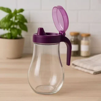 Apex Jessy Oil With Juice Pourer 1000Ml Easy Grip Handle Anti Drip Bpa Free 450209