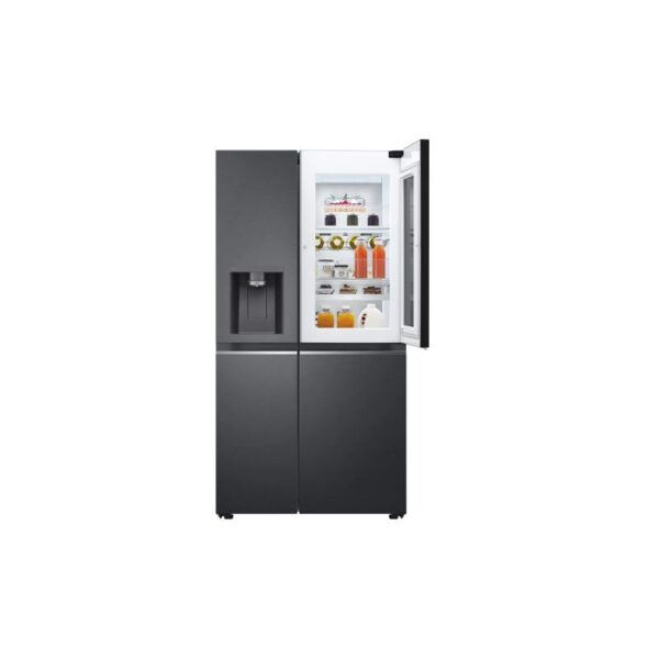 Lg Refrigerator 635L Instaview Door-In-Door Black Gc-X257Cqes