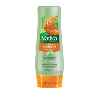 Vatika Conditioner Moisture Treatment, Enriched With Almond &Amp; Honey, Deep Nourishment, For Dry And Frizzy Hair 200Ml (Pack Of 3)