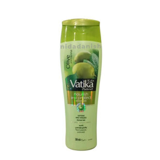 Vatika Shampoo Nourish and Rejuvenate Hair, Strengthening & Moisturizing Hair Cleanser for Curly Hair, Damaged Hair, All Hair Types 200ml