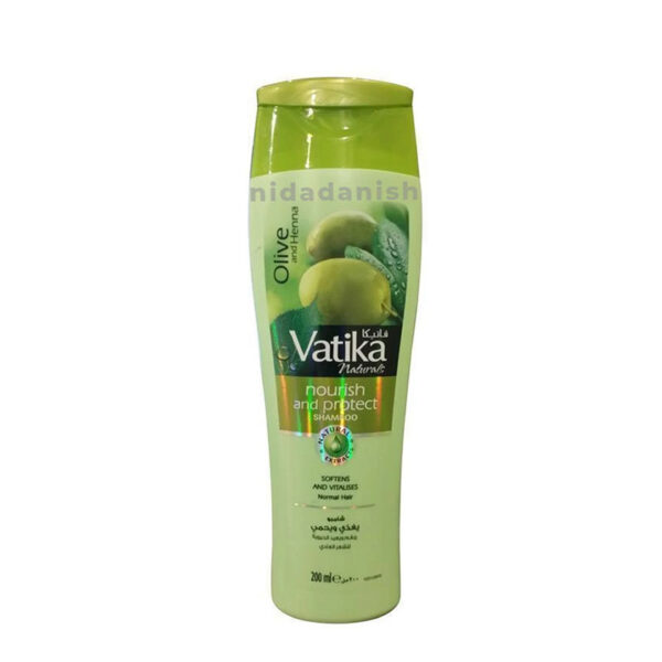 Vatika Shampoo Nourish And Rejuvenate Hair, Strengthening &Amp; Moisturizing Hair Cleanser For Curly Hair, Damaged Hair, All Hair Types 200Ml