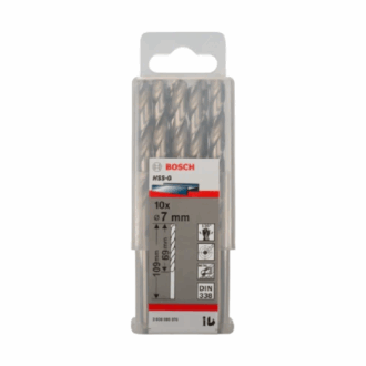 Bosch Twist Drill Spiralbohrer HSS G 10 x 7mm 2608595070