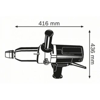 Bosch Professional Impact Wrench 800W Gds 24