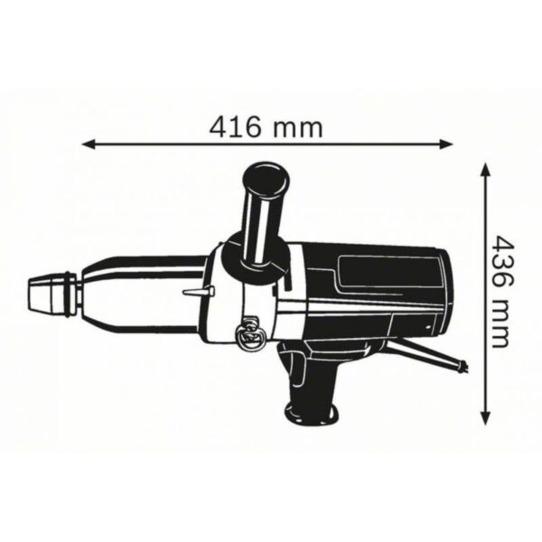 Bosch Professional Impact Wrench 800W Gds 24