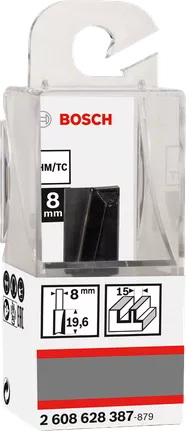 Bosch Straight Bit 8Mm, 15 X 20 X 51Mm 2608628387