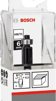 Bosch Laminate Trim Bit 6Mm, 9.5 X 13.7 X 56Mm 2608628462