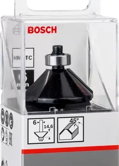 Bosch Chamfer Bit 6Mm, 34.9 X 14.7 X 56Mm 2608628448