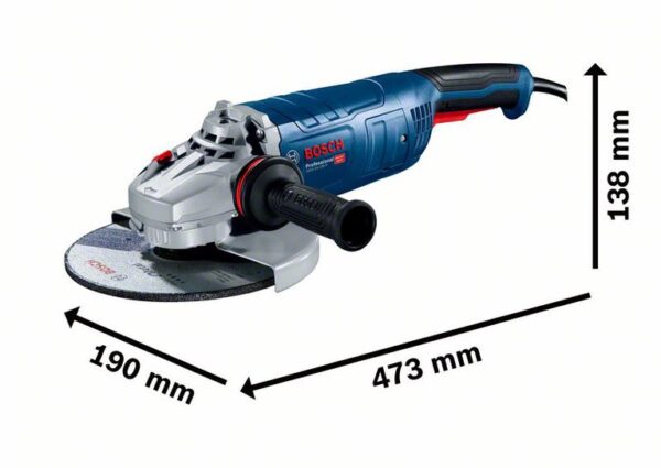 Bosch Angle Grinder 2400W 9&Quot; Gws 24-230