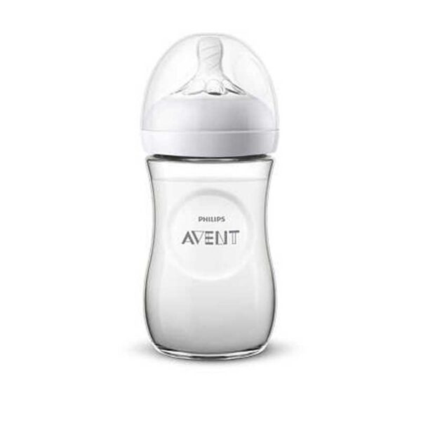 Philips Avent Bottle Natural Flamingo 260Ml/9Oz 2 Holes 1M+ 070/21