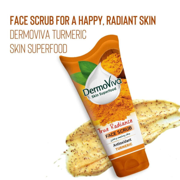 Dermoviva Face Scrub True Radiance Turmeric 150Ml