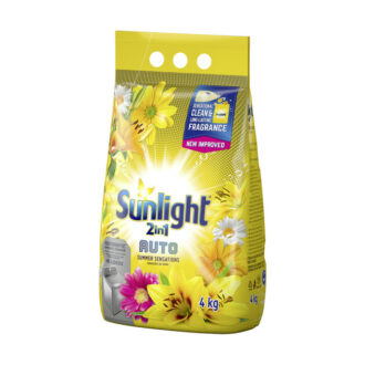 Sunlight Machine Wash 2In1 Auto Detergent 4Kg Summer Sensations