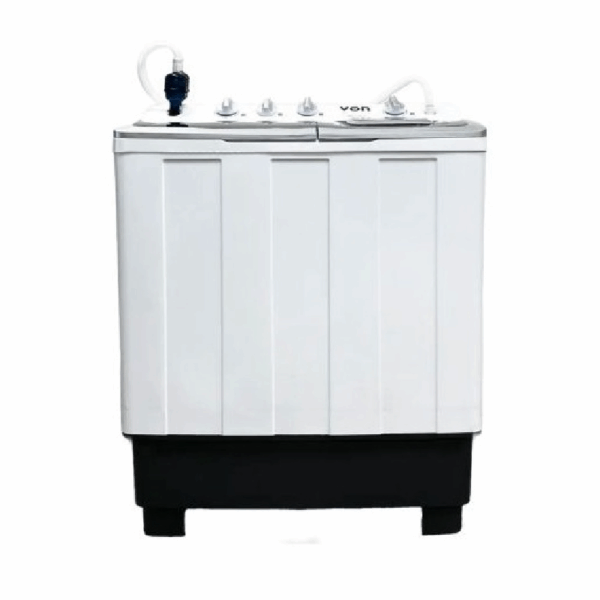 Von Washing Machine 10Kg Twin Tub, Semi-Automatic Vwm-10Ahk