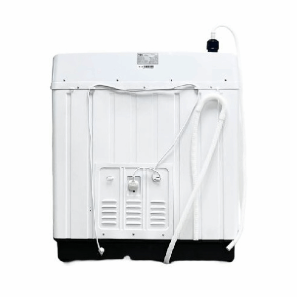 Von Washing Machine 13Kg Twin Tub, Semi-Automatic, White Vwm-13Ahk