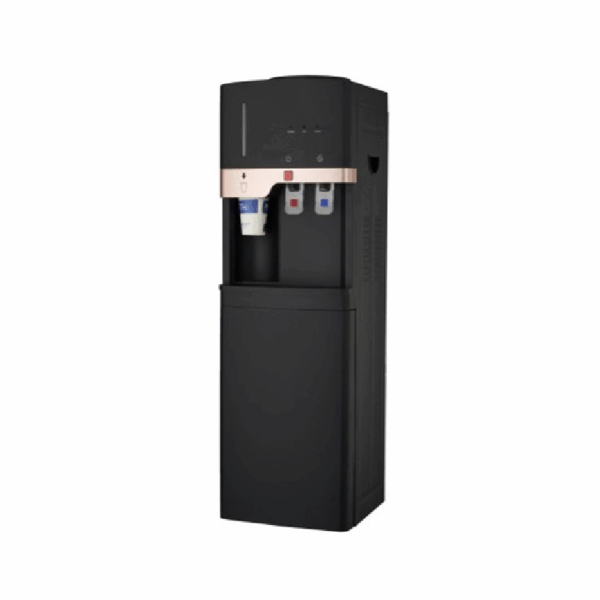 Von Electric Cooling Water Dispenser With Hot &Amp; Cold Taps, Matte Black Vde-211Clk